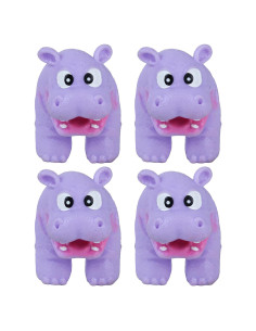 Conjunto de 4 títeres de dedo animales de la jungla SandT