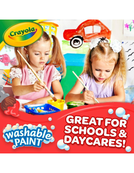 Pintura Lavable Crayola 1 Galón Violeta para Niños Pintura Lavable Crayola 1 Galón Violeta para Niños