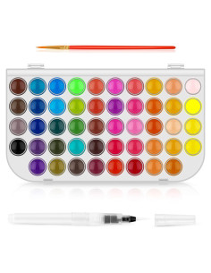 Set de Pintura Acuarela Taotree 48 Colores para Artistas