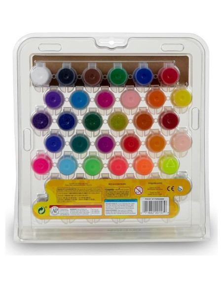 Juego de Pintura Lavable Crayola 42 Colores para Niños Juego de Pintura Lavable Crayola 42 Colores para Niños