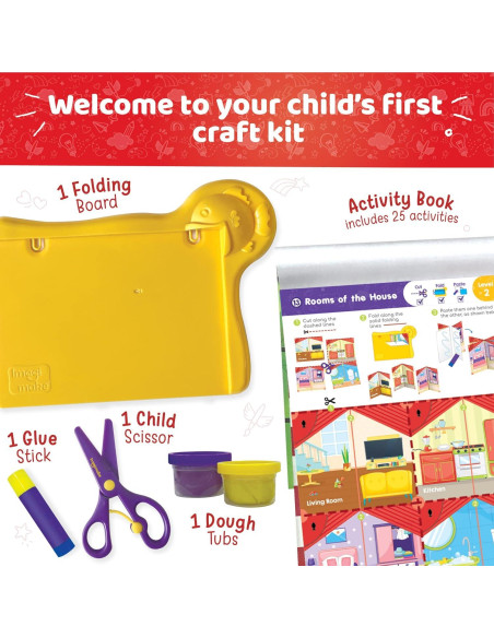 Kit de Manualidades Imagimake Mi Primer Manualidad 3-5 Años