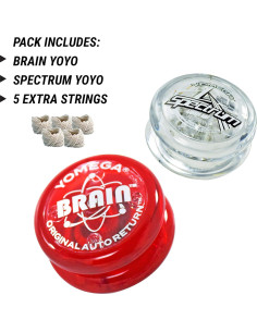 Yoyo Yomega Cerebro Espectro LED para Niños y Principiantes 2