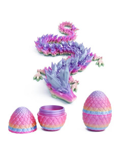 Dragón de Cristal Flexible Flavery 30 cm Juguete Antiestrés