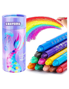 Crayones DreamCandy CK 12 Colores No Tóxicos para Niños
