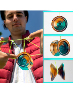 Yoyo WATIEOBOO M18 Profesional y Responsivo - Metal 5.99cm 2