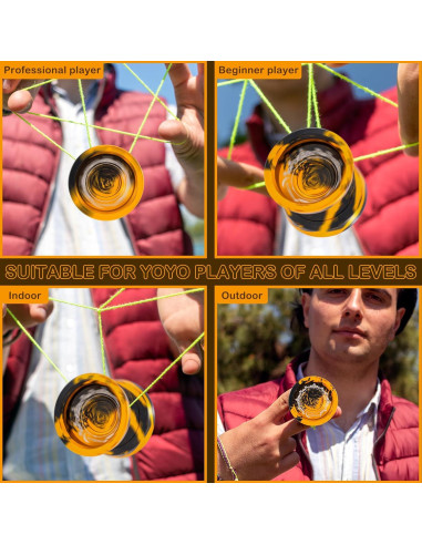 Yo-Yo WATIEOBOO Profesional Doble Función Metal 12+ Años