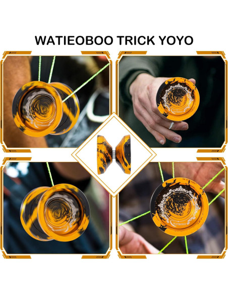 Yo-Yo WATIEOBOO Profesional Doble Función Metal 12+ Años