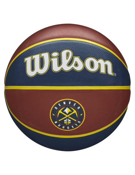 Balón de Baloncesto WILSON NBA Denver Nuggets Tamaño 7 Balón de Baloncesto WILSON NBA Denver Nuggets Tamaño 7