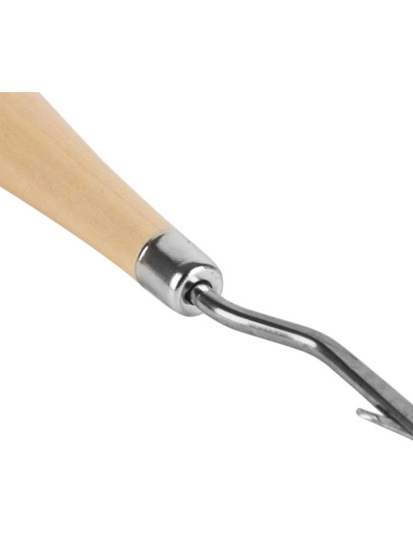 2 Agujas de Ganchillo de Madera 16 cm para Alfombras CLHJINRUOLIU