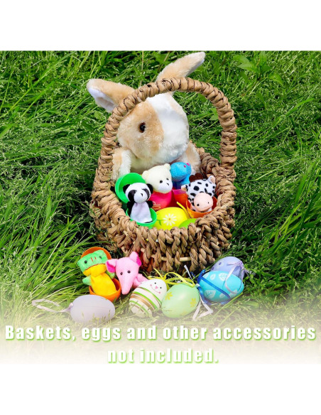 10 Piezas Títeres de Dedos RIY Animales de Granja 7 cm