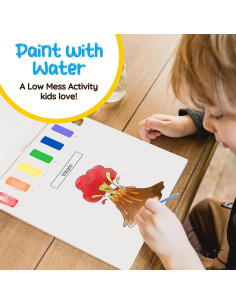 Libro para Colorear con Agua Dinosaurio Creative Kiddos 2