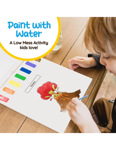 Libro para Colorear con Agua Dinosaurio Creative Kiddos