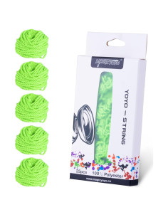 Cuerdas de Yoyo MAGICYOYO 25 Piezas Verde 110 cm