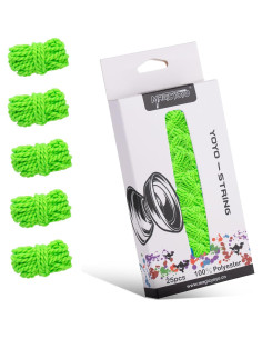 Cuerdas de Yoyo MAGICYOYO 25 Piezas Verde 110 cm 2