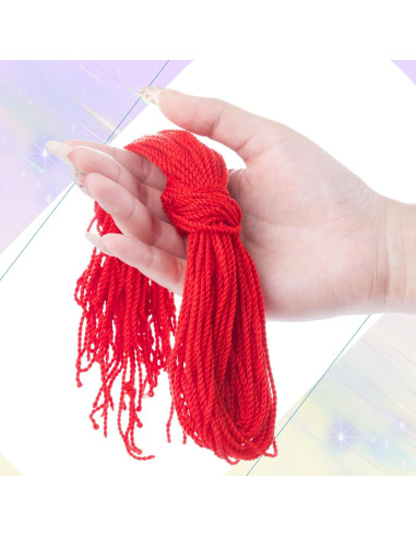 Cuerdas de Yoyo MAGICYOYO 25 Piezas 100% Poliester Rojo
