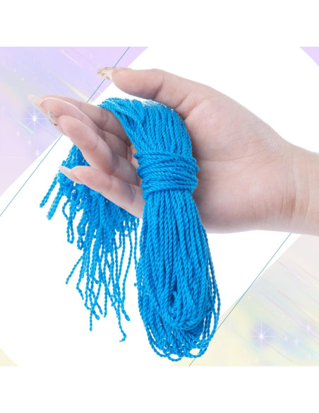 Cuerdas de Yoyo MAGICYOYO 25 Piezas 100% Poliester Azul