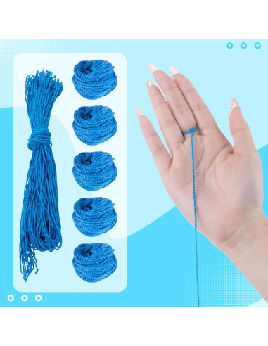 Cuerdas de Yoyo MAGICYOYO 25 Piezas 100% Poliester Azul