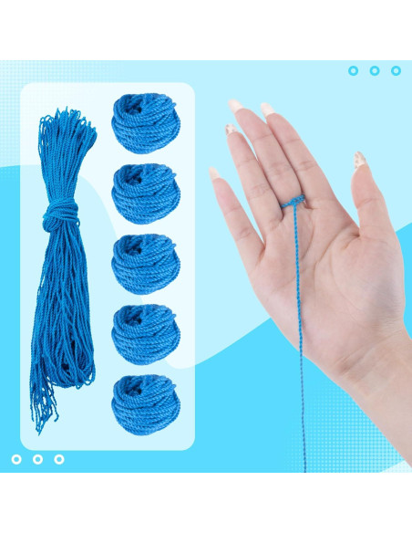 Cuerdas de Yoyo MAGICYOYO 25 Piezas 100% Poliester Azul