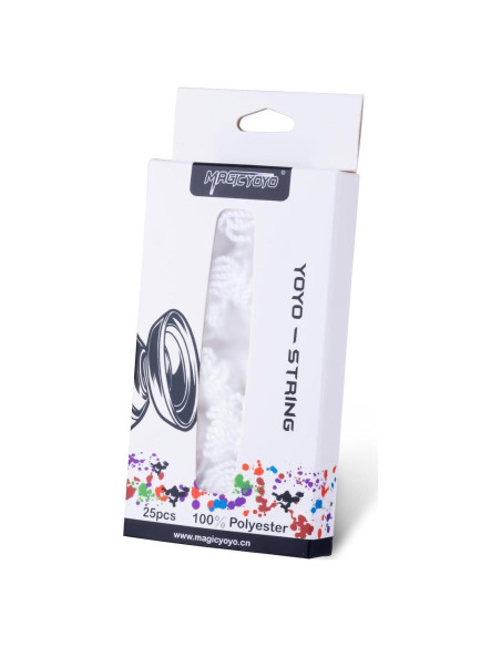 Cuerdas de Yoyo Luminiscentes MAGICYOYO 25 Piezas 100% Poliester