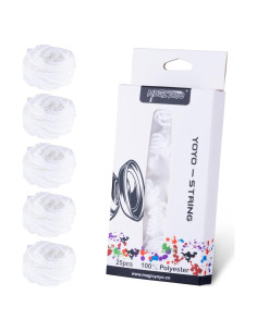 Cuerdas de Yoyo MAGICYOYO 100% Poliéster 110 cm - 25 Pzas