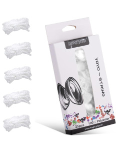 Cuerdas de Yoyo MAGICYOYO 100% Poliéster 110 cm - 25 Pzas 2