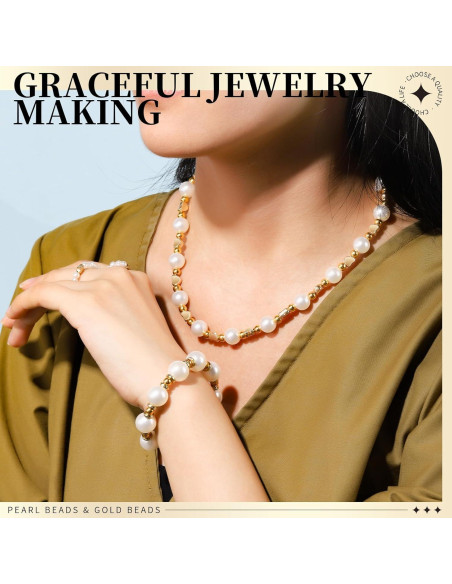 Kit de Perlas para Fabricación de Pulseras LEOBRO 720pcs