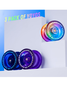 Paquete de 3 Yoyos MAGICYOYO K1-Plus para Niños 2