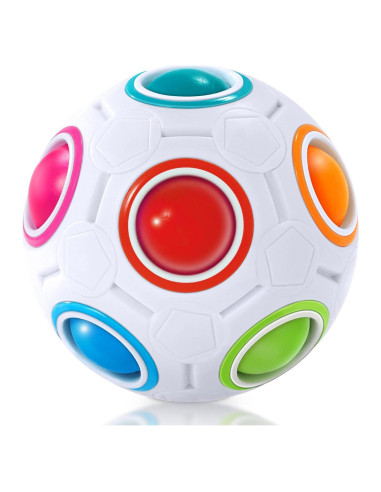 Bola de Rompecabezas Arcoíris Vdealen 7 cm Juguete Fidget