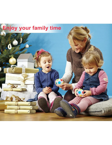 Bola de Rompecabezas Arcoíris Vdealen 7 cm Juguete Fidget