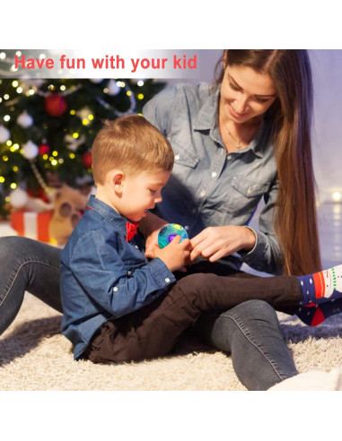 Bola de Rompecabezas Arcoíris Vdealen 7 cm para Fidget