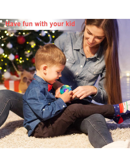 Bola de Rompecabezas Arcoíris Vdealen 7 cm para Fidget