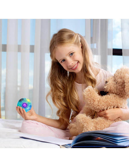 Bola de Rompecabezas Arcoíris Vdealen 7 cm para Fidget