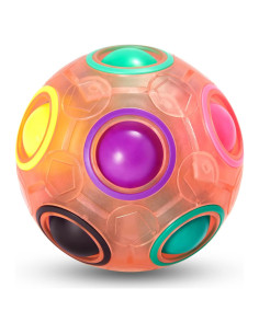 Bola de Rompecabezas Mágica Vdealen Rosa 2.54 cm para Niños