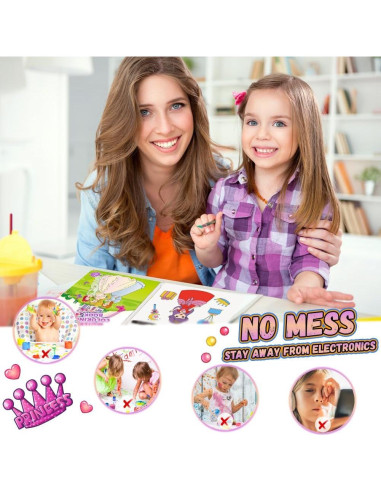 Conjunto de Pintura Acuarela YMluky para Niños 2 Libros