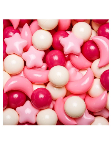 Bolas de Piscina GOGOSO 100PCS Estrellas y Lunas