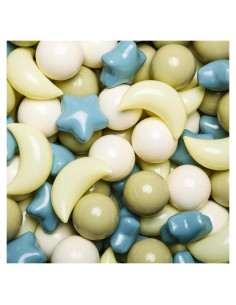 Bolas de Piscina GOGOSO 100PCS Estrellas y Lunas