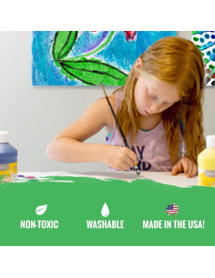 Pintura Tempera Lavable Handy Art Little Masters 1 Galón Amarillo 2