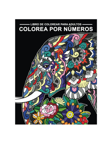 Libro de colorear para adultos: Colorea por números (Spanish Edition)