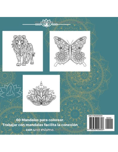 RELÁJATE COLOREANDO MANDALAS: Libro de colorear para adultos (Spanish Edition)