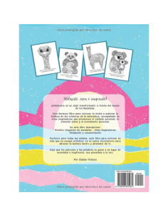 Libro para Colorear de Mandalas de Animales con Citas Inspiradoras: Libro de Colorear para Niños y Adultos (Spanish Edition) 2