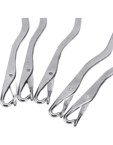 Agujas de Tejer KooingTech 5 Piezas Acero Inoxidable