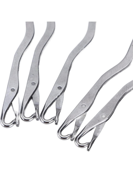 Agujas de Tejer KooingTech 5 Piezas Acero Inoxidable