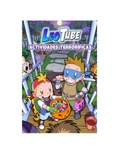 LeoTube Actividades Terroríficas: Cuentos y juegos de terror para Halloween (Spanish Edition)