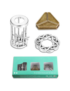 Rompecabezas de Sopa de Letras Long Fa Verde 19.8x9.9 cm