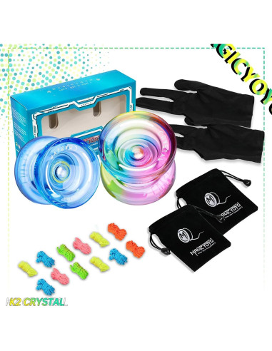 MagicYoyo K2 Paquete 2 Yoyos Responsivos para Niños