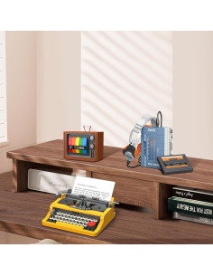 Set de Construcción Vintage JMBricklayer 20131 - Máquina de Escribir, Walkman y Televisor 2