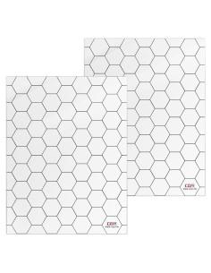 Conjunto de 2 Tapetes de Juego CZYY Hexagonales 17,8x17,8 cm