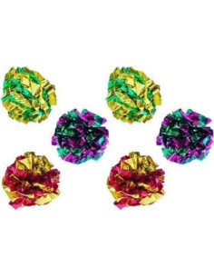 Pelotas de Juguete Arrugadas para Gatos PETFAVORITES 6 Pzas 2