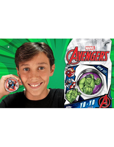 Yo-Yo JA-RU Marvel Superhéroes 10 cm para Niños