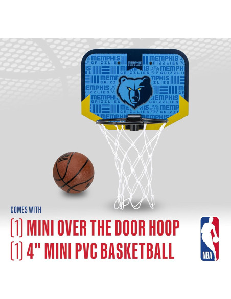 Aro de Baloncesto Mini Franklin Sports NBA Memphis Grizzlies